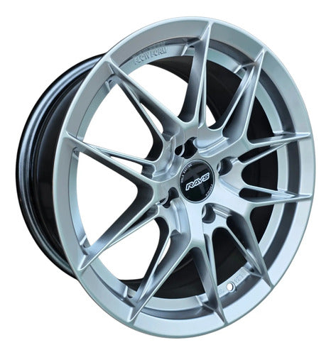 Llantas Deportivas Rays Aro 15X7 4X100 (Set4)