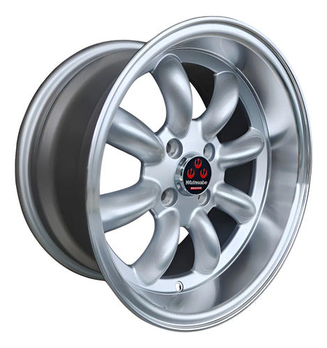 Llantas De Auto Deportivas Watanabe Aro 15X7.5 4X100 (Set4)