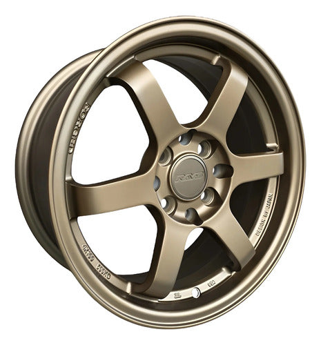 Llantas Deportivas Volk Racing Aro 15X6.5 4X100 4X114 (Set4)