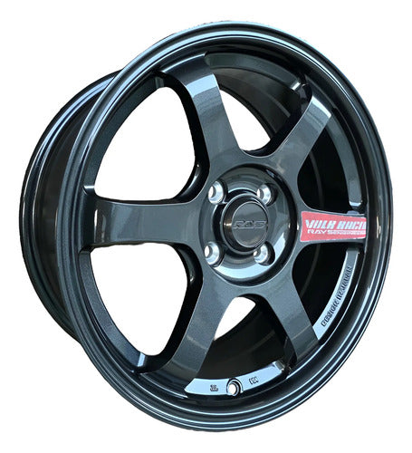 Llantas Deportivas Volk Rays Aro 16X7 4X100 (Set 4)