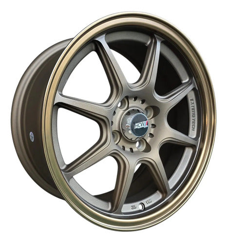Llantas Deportivas Rays Aro 15X7 4X100 (Set De 4)