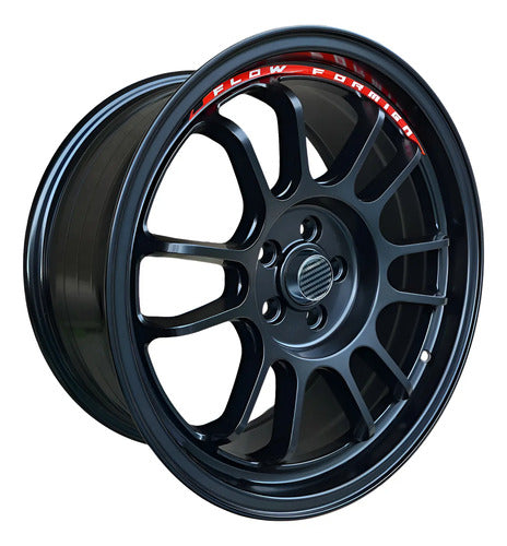 Llantas Concavas Konig Hypergram Aro 17X8 5X100 (Set4)