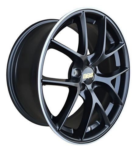 Llantas Asimetricas Bbs Aro 19X8.5 Y 9.5 5X120 (Set4)