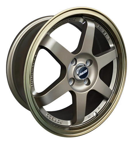 Llantas Deportivas Volk Rays Te37 Aro 16X7 4X100 (Set 4)