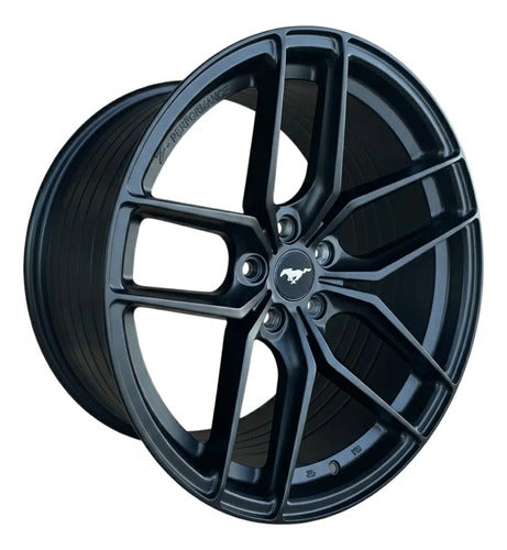 Llantas Asimetricas Para Mustang Aro 19X8.5 Y 9.5 5X114 Set4
