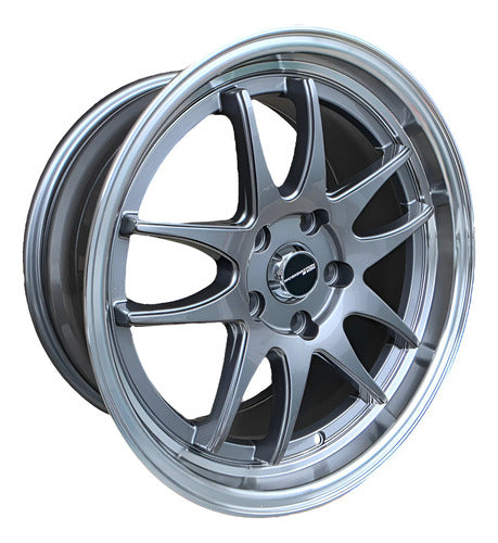Llantas Deportivas Work Emotion Aro 17X8 5X114 (Set De 4)