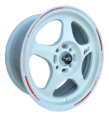 Llantas Evo Regamaster Aro 15X6.5  4X100  (Set4)