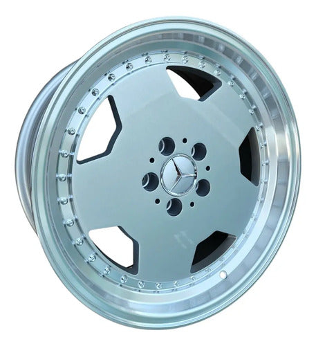 Llantas Clasica Asimetricas Mercedes Aro 18X8 Y 9 5X112 Set4
