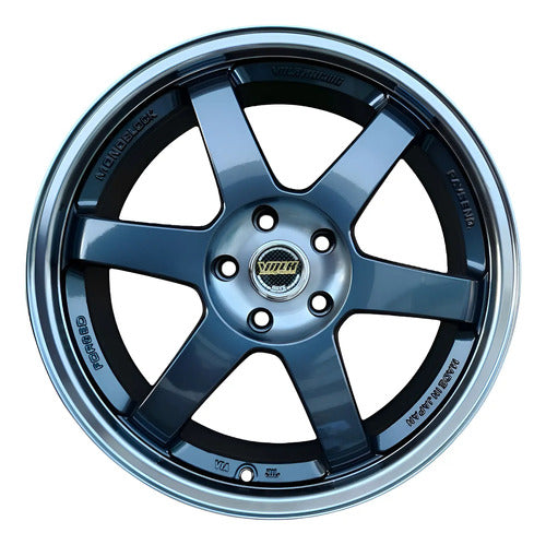 Llantas Deportivas Volk Rays Te37 Aro 18X8  5X114 (Set4)