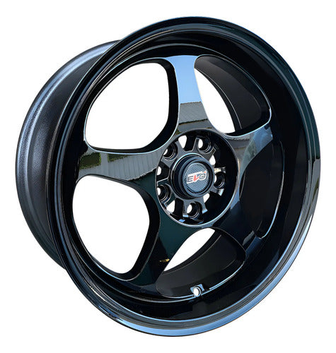 Llantas Deportiva Evo Regamaster Aro 17X7.5 5X114 (Set De 4)