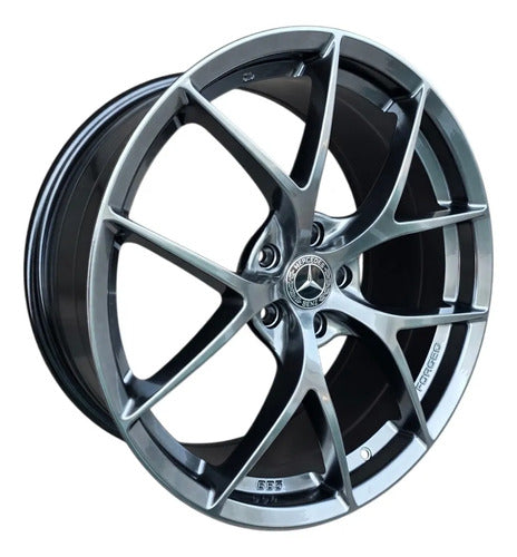 Llantas Asimetricas Mercedes Aro 19X8.5 Y 9.5  5X112 Set De4