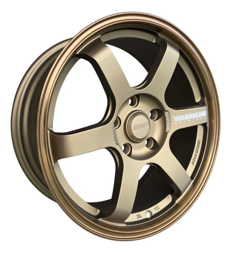 Llantas Deportivas Volk Racing Aro 17X7.5 5X114 (Set De 4)
