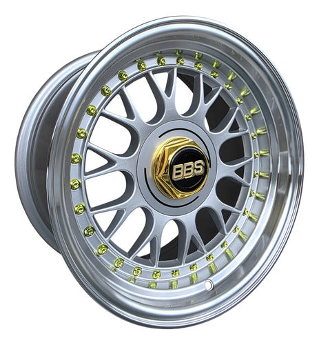 Llantas Deportivas Bbs Aro 17X8.5 5X100 Y 4X100 (Set 4)