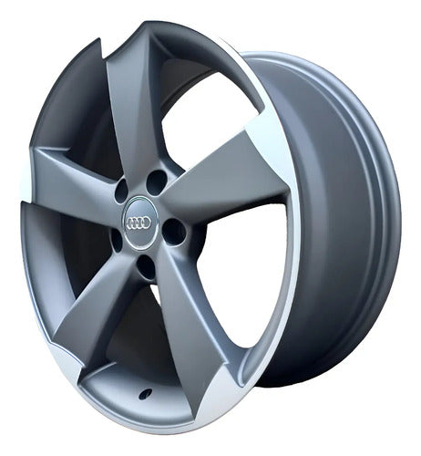 Llantas Modelo Rotor Para Audi Aro 18X8 5X112 (Set4)