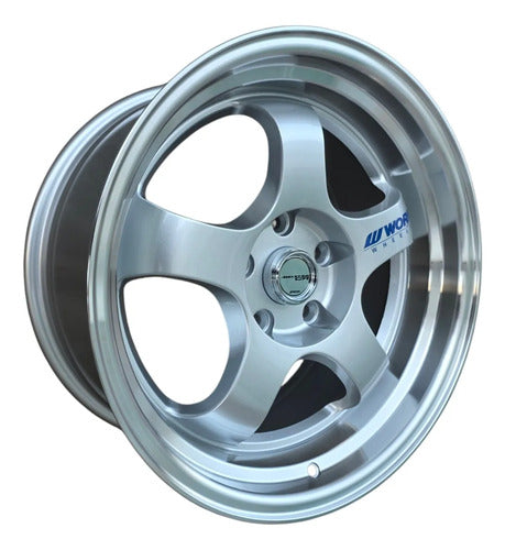 Llantas Deportivas Work Meister Aro 17X8.5 5X114 (Set De 4)