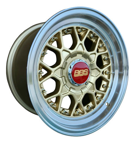Llantas Deportivas Bbs Aro 15X8  4X100 O 4X114 (Set4)