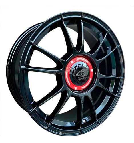 Llantas Deportivas Tipo Racing Aro 17X7.5 5X114 (Set De 4)