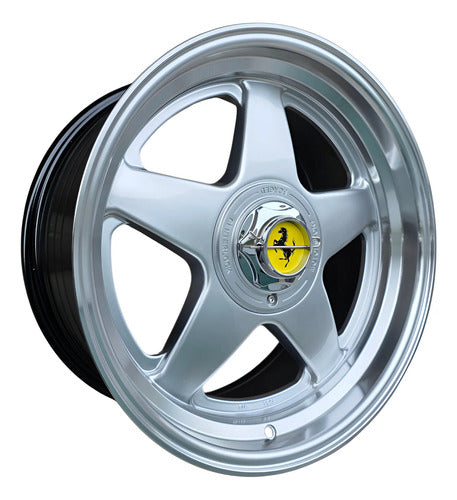 Llantas Deportiva Evo Regamaster Aro 17X8 5X100 O 5X114 Set4