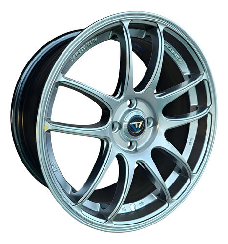 Llantas Deportivas Work Emotion Aro 17X7.5  4X100 (Set4)