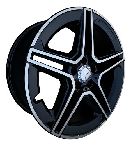 Llantas Asimetricas Mercedes Benz Aro 19X8 Y 9  5X112 (Set4)