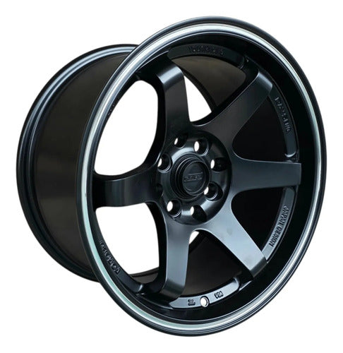 Llantas Deportivas Volk Racing Aro 15X7 4X100 4X114 Set De 4