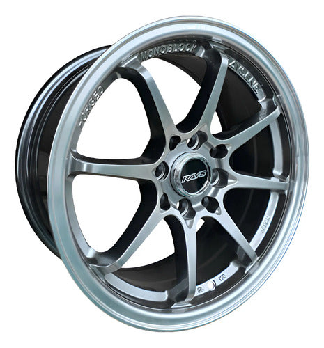 Llantas Deportivas Volk Racing Aro 15X7 4X100 (Set 4)