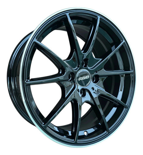 Llantas Deportivas Rays Aro 16X7  4X100 (Set4)