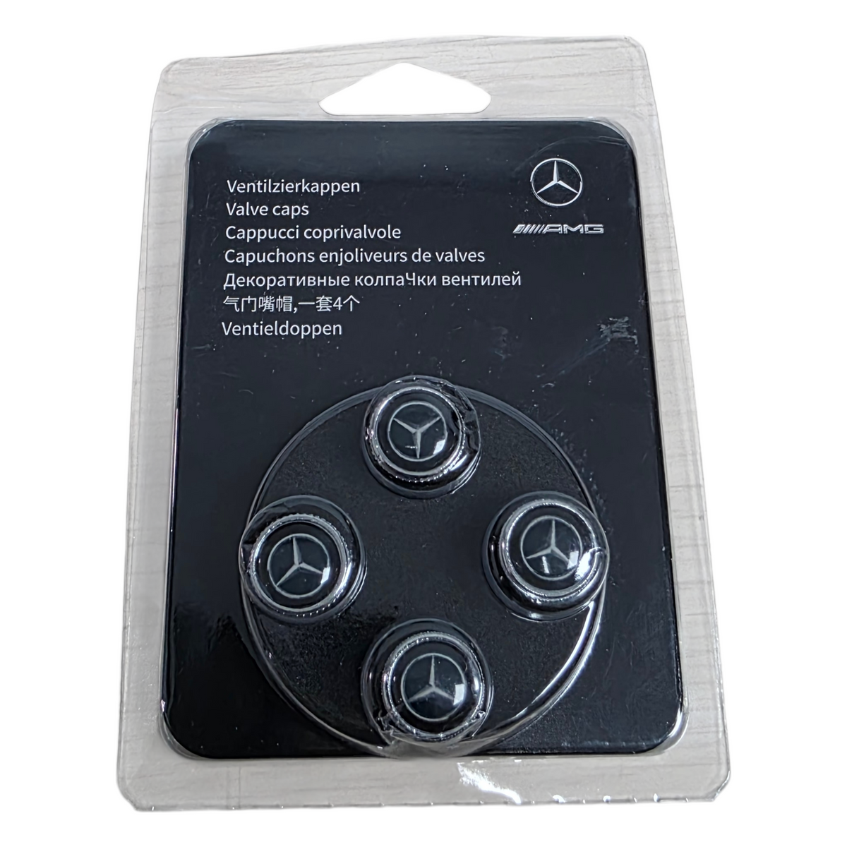 Tapas de Valvulas para llantas Originales Mercedes Benz (Set 4)