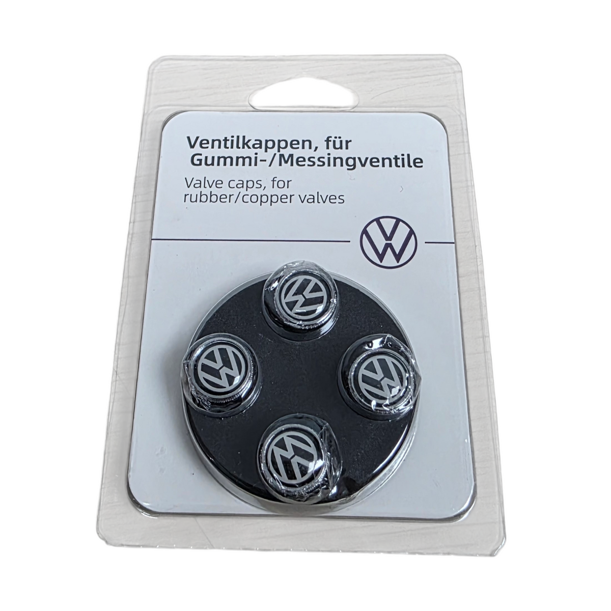 Tapas de Valvulas para llantas Originales Volkswaguen  (Set 4)